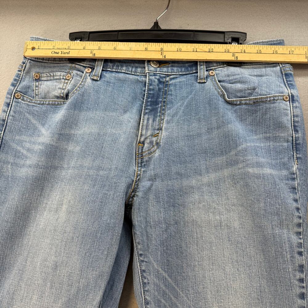 Levi's 515 Jeans Women's 12M 31x32 Light Blue Boot Cut Western Normcore - Picture 11 of 15